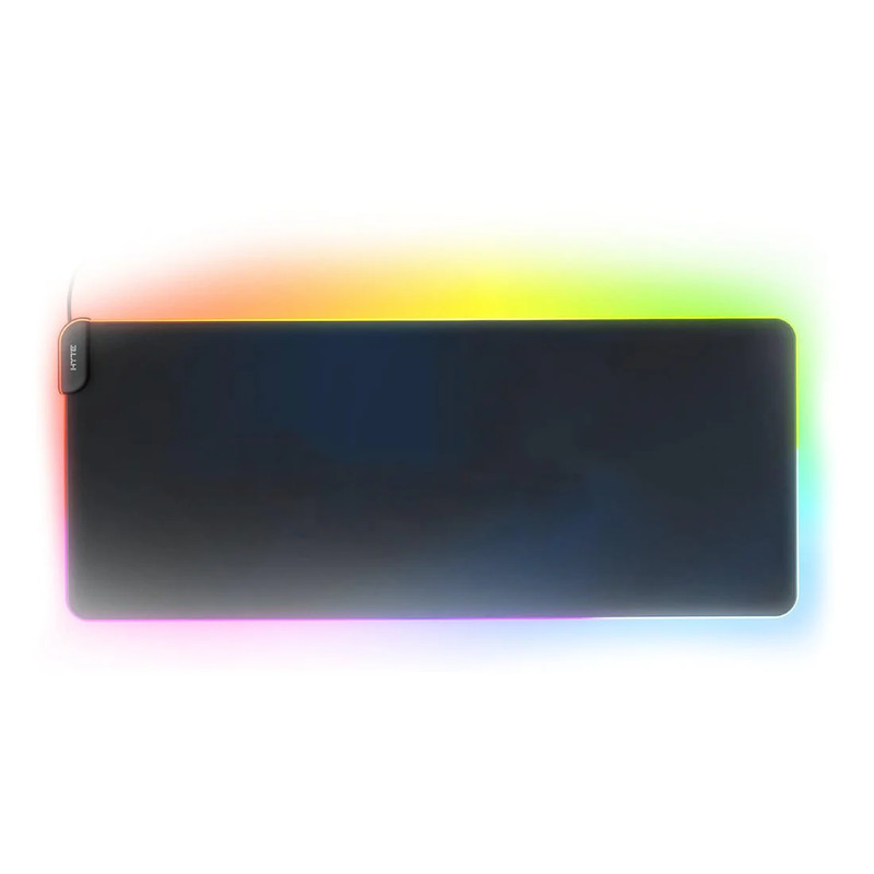 Hyte CNVS Intense Play Mat RGB Gaming Mouse Pad – Black - حصيرة الفأرة
